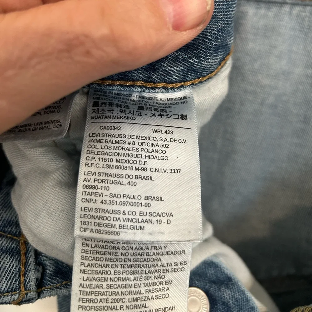 Levi's | Men's 501 Straight Blue Jeans | Size 32x32